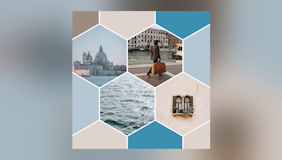 Image of Hexagon Photo Collage