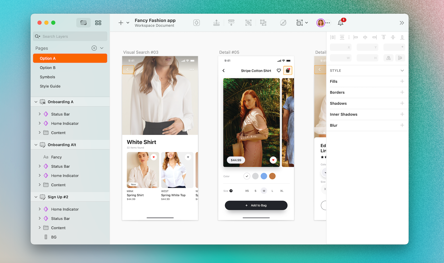 Image showing how to create a mockup from scratch in Sketch.